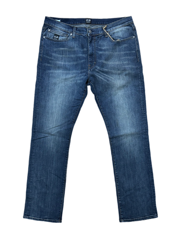 Men's Slim Fit Jeans Straight leg Vintage Blue | LCJ Denim