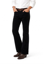 Men's Flare Black Cords Jeans Stretch Indie 70s Bell Bottoms Lc16 | LCJ Denim