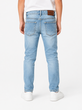 Boys Kids Light Wash Slim Fit Jeans