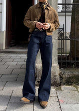 Men's LCJ Denim Super Flare Jeans Stretch Indigo Indie 70s Bell Bottoms LC16