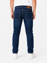 Boys Kids Dark Wash Slim Fit Jeans