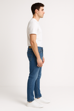 Mens Skinny Stretch Jeans By Zaralter light wash