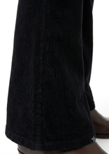 Men's Flare Black Cords Jeans Stretch Indie 70s Bell Bottoms Lc16 | LCJ Denim