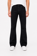 Men's Bootcut Jeans Black Jeans Stretch Indie Retro 70s LC20 | LCJ Denim