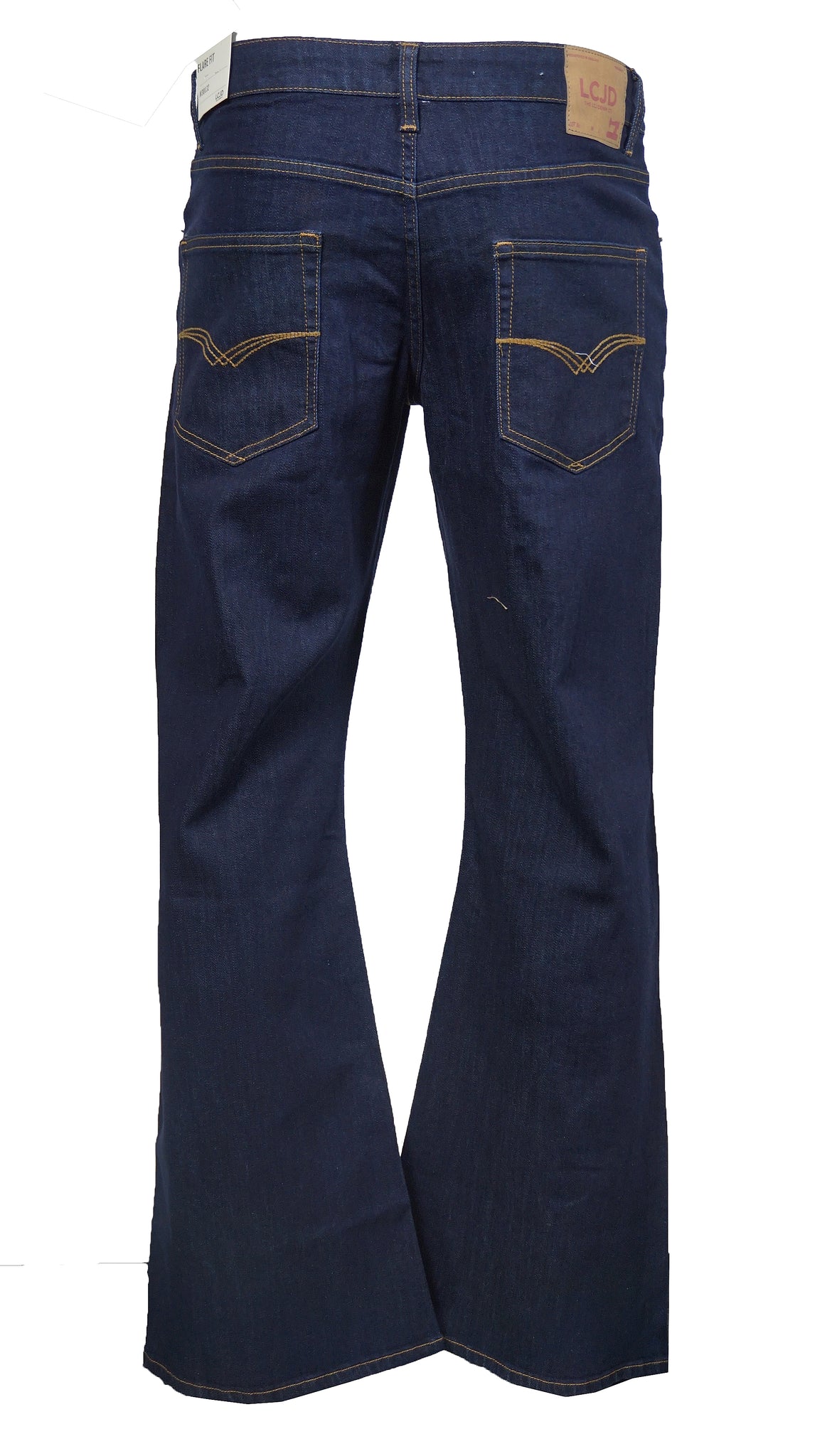 Men's Vintage Bell Bottom Jeans Classic Disco Retro Bell Flared 70s Denim  Jeans Wide Leg Jean Pants Trousers (X-Small,Blue B)
