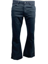 Men's Flare Jeans Dark Navy Stretch Indie 70s Bell Bottoms Lc16 | LCJ Denim