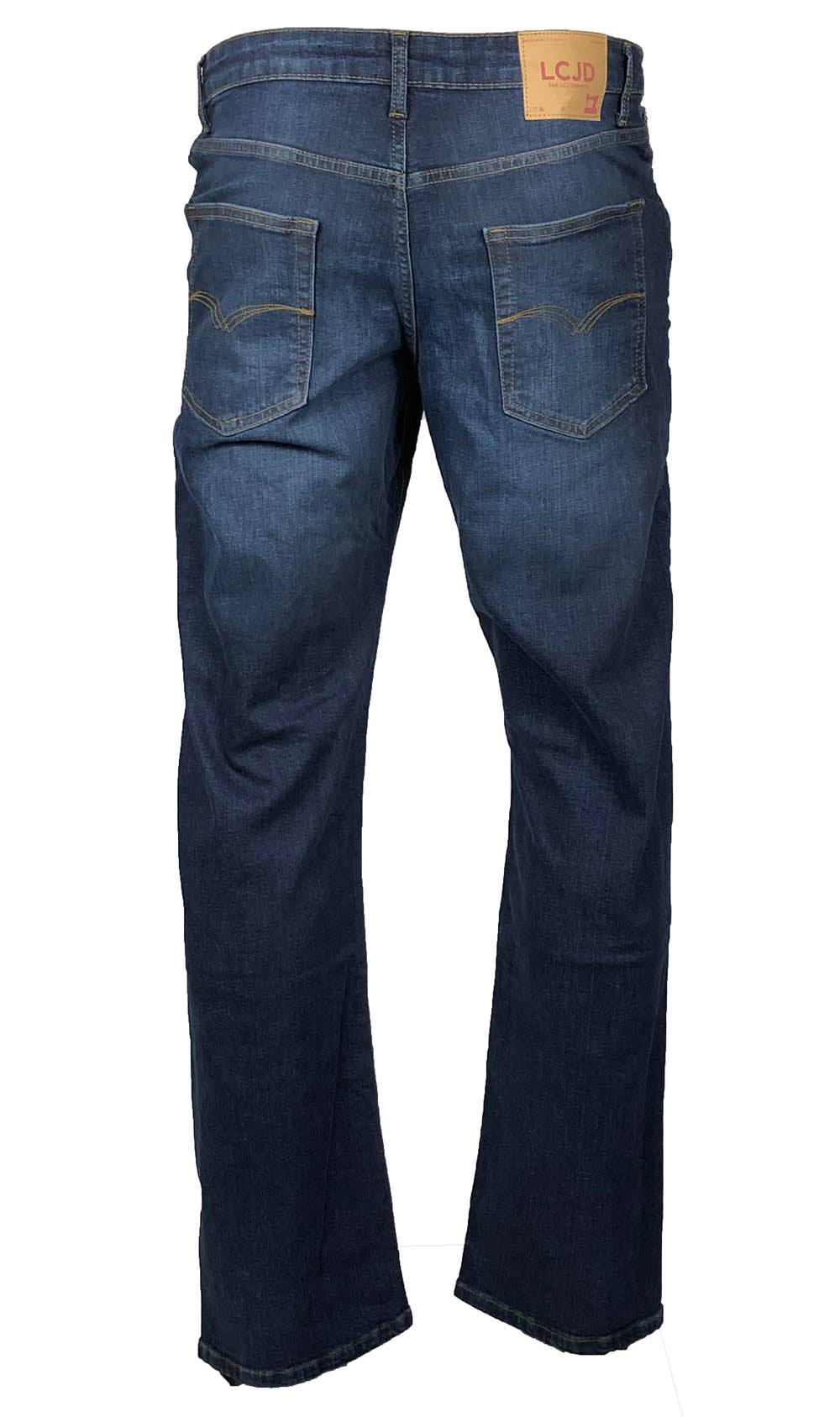 Men's LCJ Denim Comfort Fit Stretch Regular 80s Jeans LC28 Dark Wash