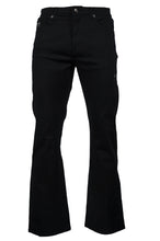 Men's Bootcut Jeans Black Jeans Stretch Indie Retro 70s LC20 | LCJ Denim