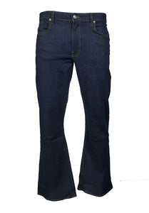 Men's LCJ Denim Super Flare Jeans Stretch Indigo Indie 70s Bell