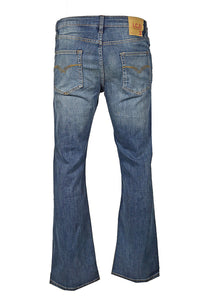 Men's Flare Jeans Black Stretch Indie 70s Bell Bottoms Lc16 | LCJ Denim